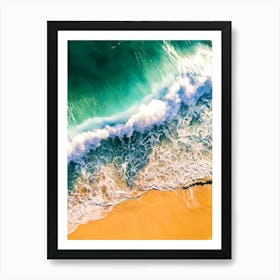 Ocean Waves 1 Art Print