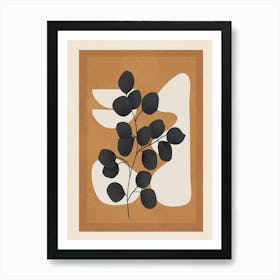 Minimalist Abstract Art Branch 5 Art Print