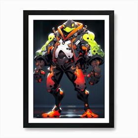 Overwatch Frog Art Print