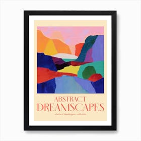 Abstract Dreamscapes Landscape Collection 44 Art Print