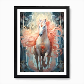 Aphrodite'S Horse Art Print