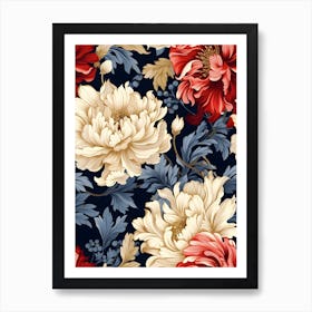 Floral Tile 2 Art Print