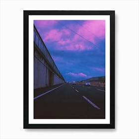 Highway to wonderland Art Print