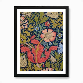 Floral Of William Morris Art Print