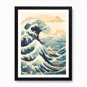 Great Wave Off Kanagawa Art Print