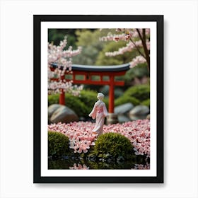 Japanese Garden 7 Art Print