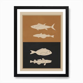 Fishes 3 Art Print