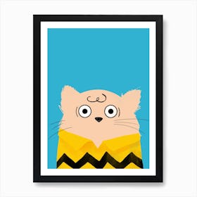 Cat Charlie Art Print