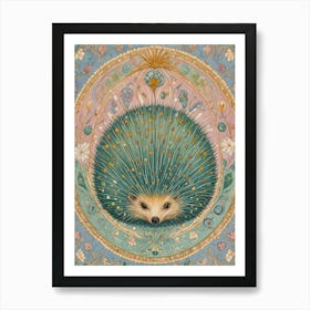 Hedgehog Treasure Poster