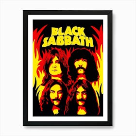 Black Sabbath 3 Art Print