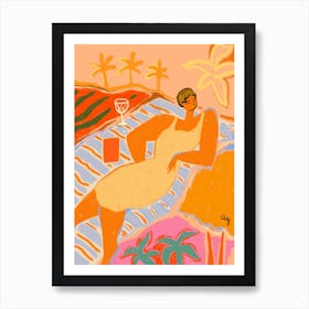 The Slow Life by Arty Guava Art Print
