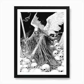 Grim Reaper 2 Art Print