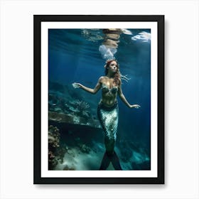 Mermaid -Reimagined 4 Art Print