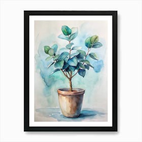 Eucalyptus Painting Art Print