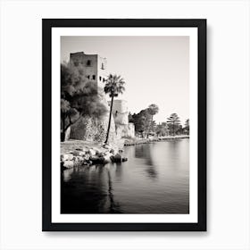 Antalya, Turkey, Photography In Black And White 3 Art Print