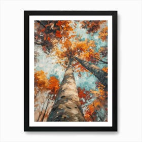 Autumn Trees 11 Art Print