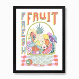 Fresh Fruit Art Print