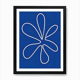 Flower Logo Art Print
