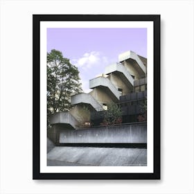 Stairs At Institute Of Education Art Print