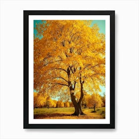 Autumn Tree 6 Art Print