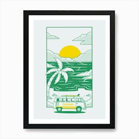 Summer Van Art Print