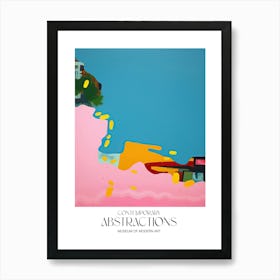 Pop Colour Abstract Painting 3 Exhibition Poster Art Print