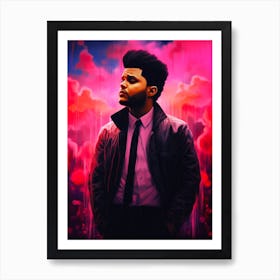 The Weeknd Art Print