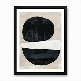 George Town Stone Park Bauhaus Minimalist Art Print