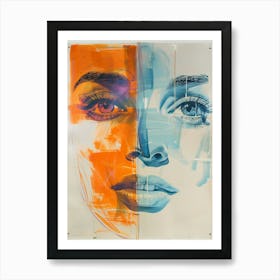 Portrait Of A Woman 9 Art Print