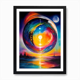 Midnight Sun Art Print