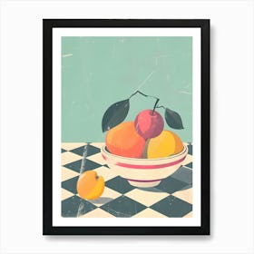 Fruit In A Bowl Art Print