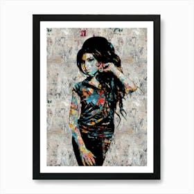 Amy Winehouse Art Print