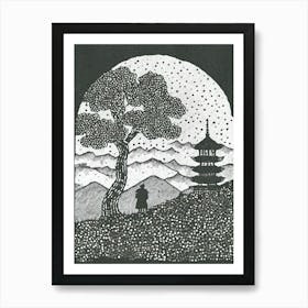 Asian Landscape Art Print