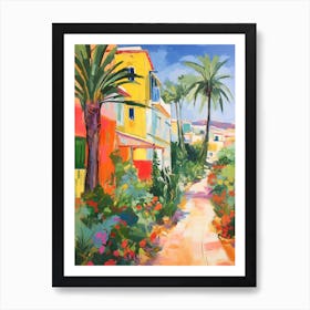 Agadir Morocco 3 Fauvist Painting Art Print