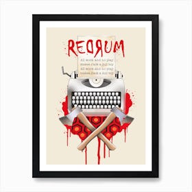 The Shining Movie Art Print