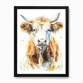 Cow Painting Art Print