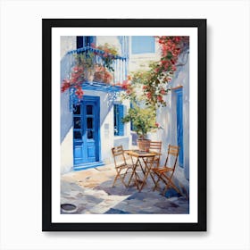 Blue Door 12 Art Print