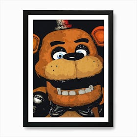 Five Nights at Freddy's Game Art Print