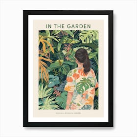 In The Garden Poster Montreal Botanical Gardens 2 Art Print