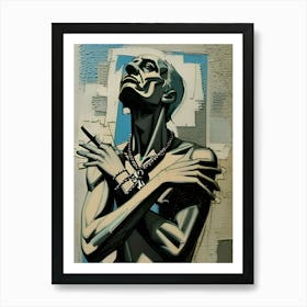 Sculpture art Art Print