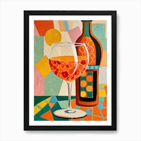 Glass Of Wine 2 Art Print