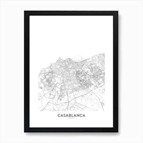 Casablanca Art Print