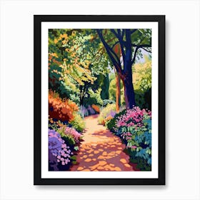 Hampstead Heath London Parks Garden 4 Painting Art Print