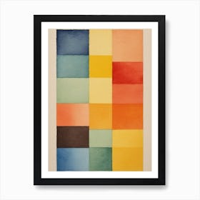 Abstract Watercolor Painting 4 Art Print