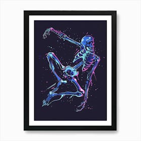 Skeleton 14 Art Print