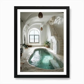 Pool In A House Art Print