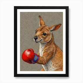 Kangaroo Boxing 7 Poster