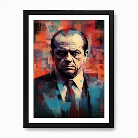 Gangster Art Frank Costello The Departed 7 Art Print