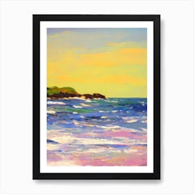 Englishman'S Bay, Tobago Bright Abstract Art Print