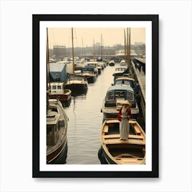 The Old Marina ~Reimagined 35 Art Print